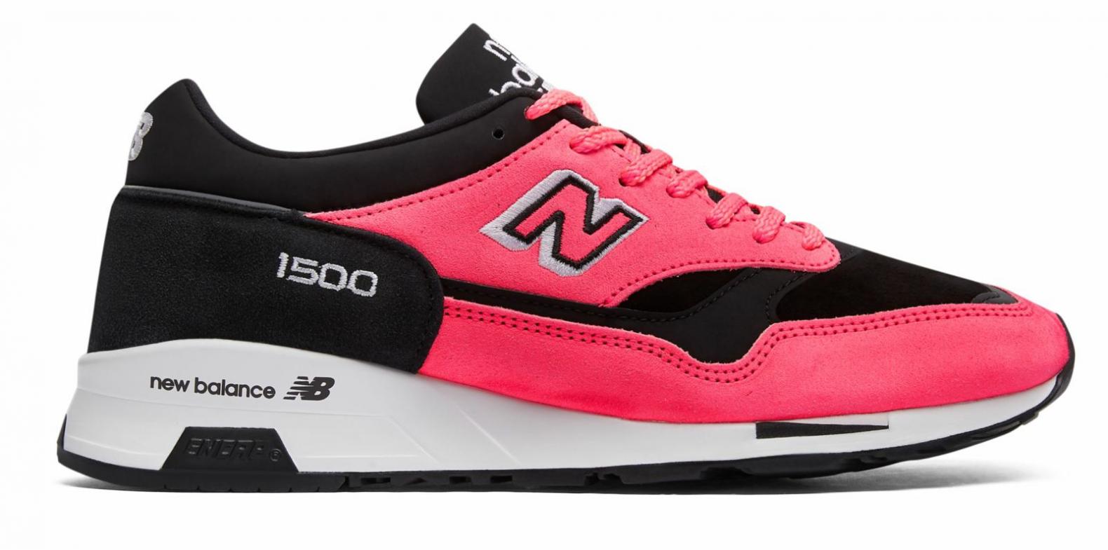 New Balance Made in UK 1500 Pink/Black and White | Chunky Uomo/Donna – H Primula